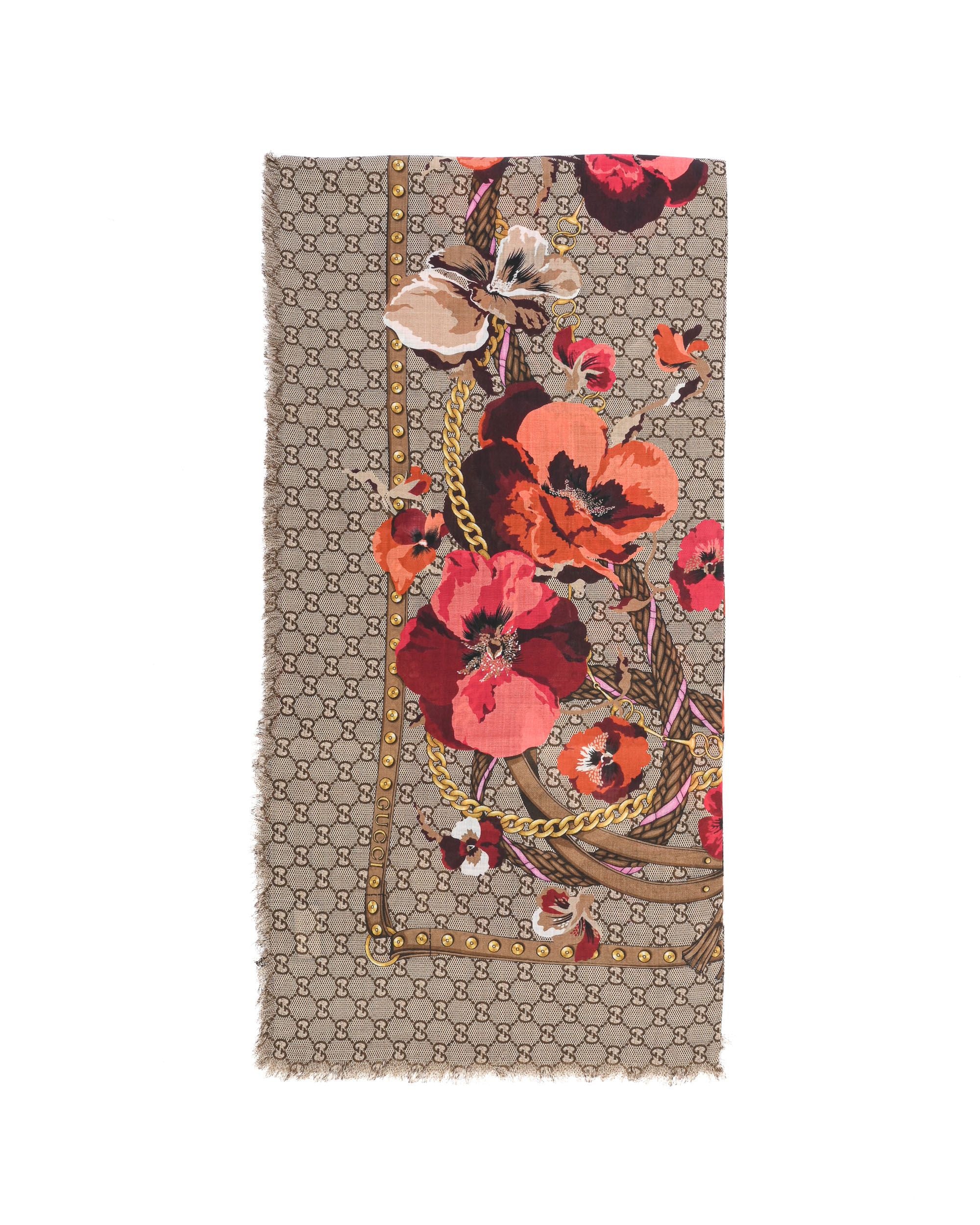 Gucci Original GG 100% wool Scarf 508797 3G200 5179