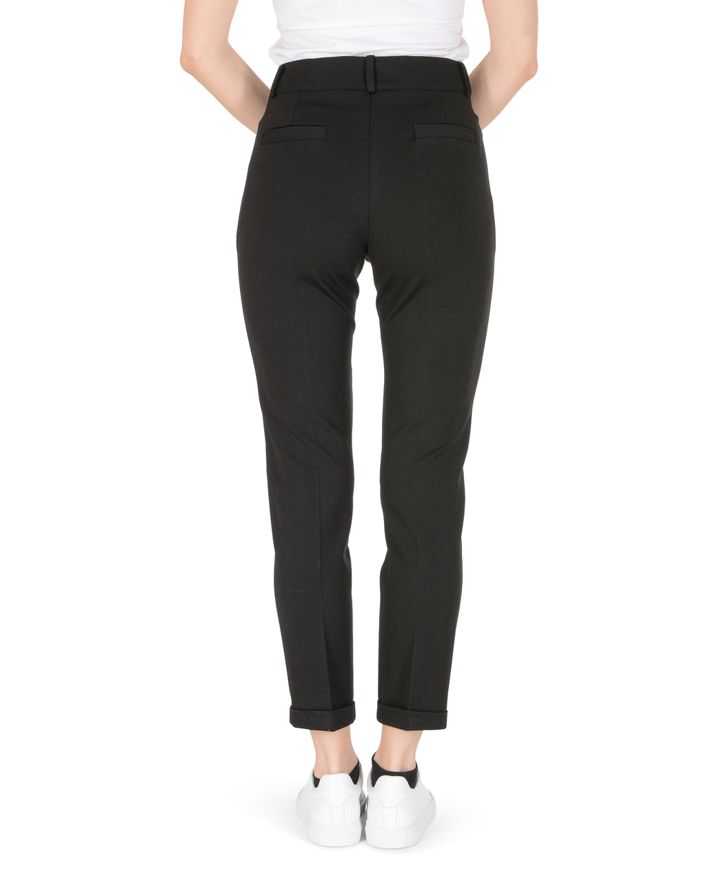 19V69 Italia Pantalones de mujer negros LEA PR BLACK
