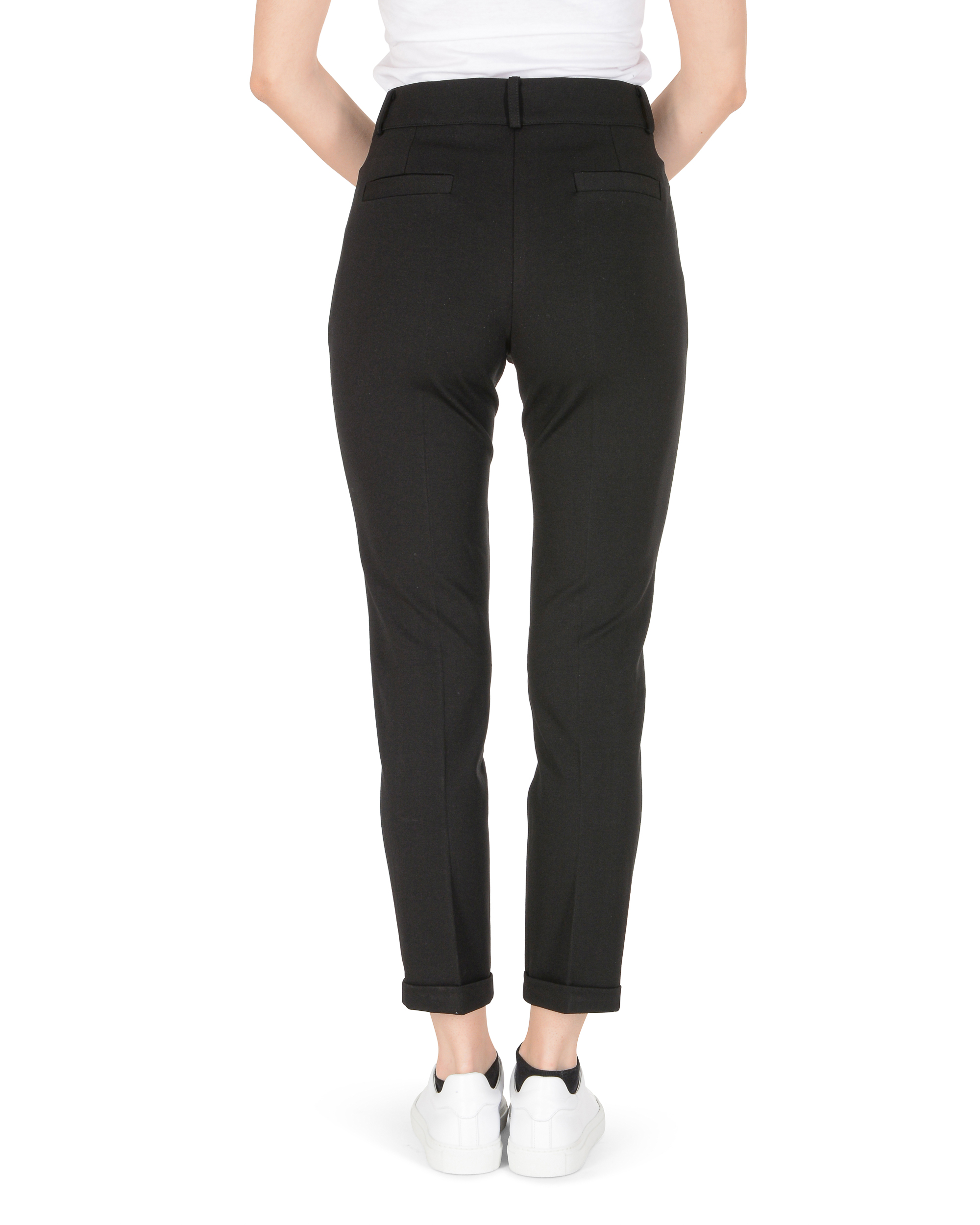 19V69 Italia Pantalones de mujer negros LEA PR BLACK