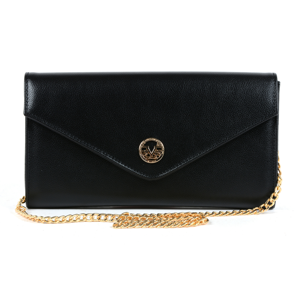 V 1969 Italia Womens Handbag Black KYOTO