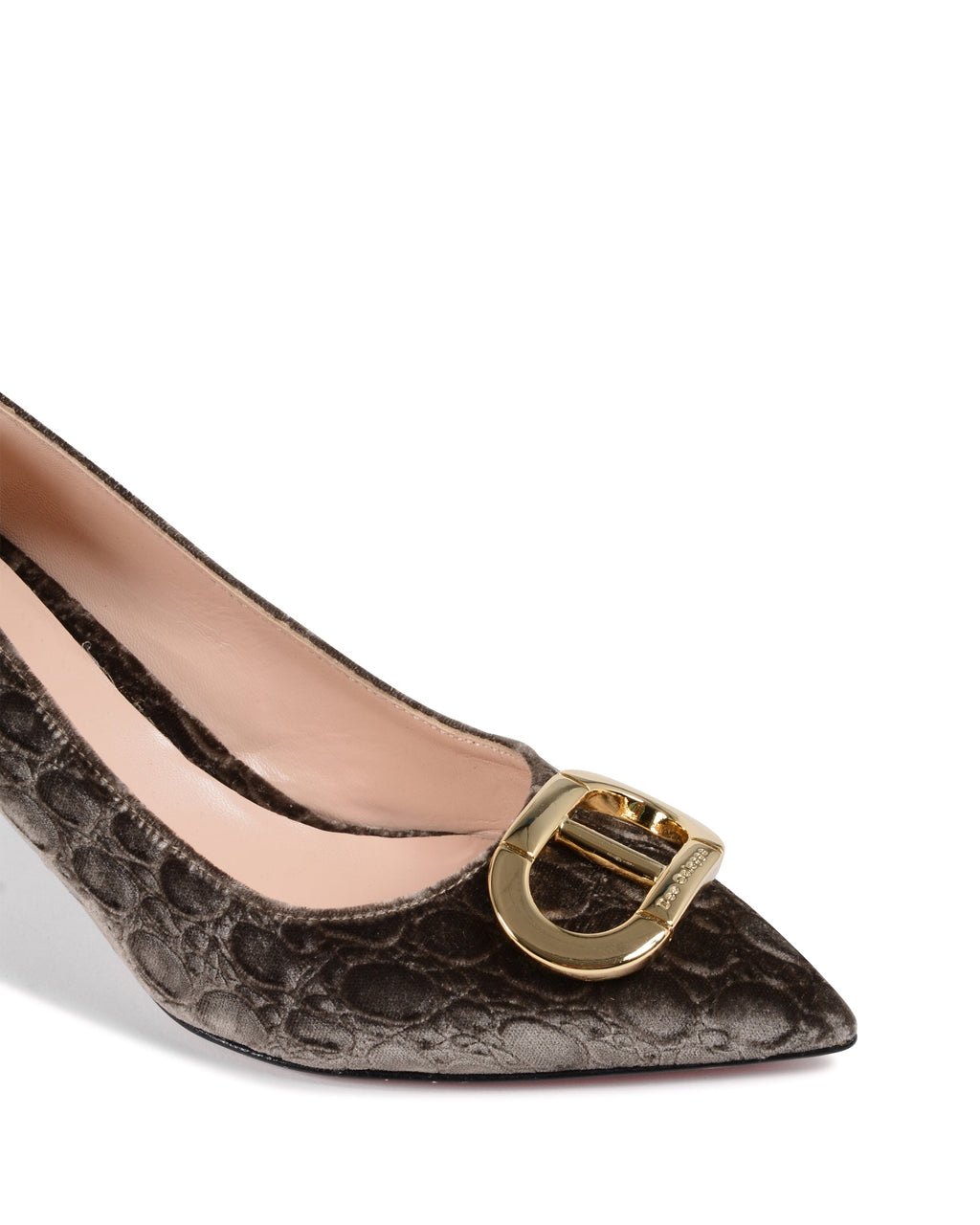 Zapatos de salón Boss Lady Cocco Velvet Taupe