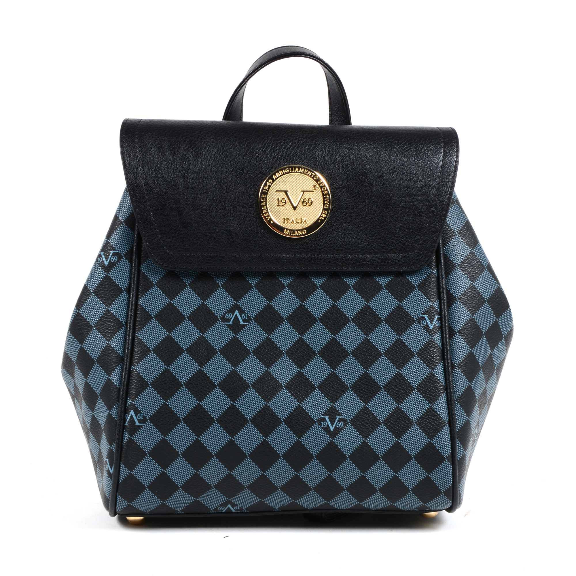 V 1969 Italia Womens Backpack Blue LIBANO