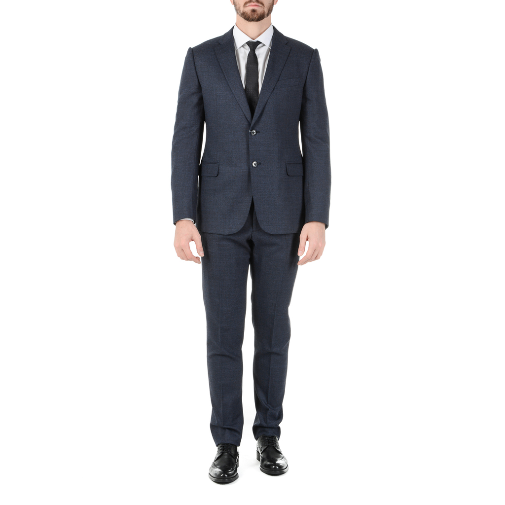 Armani Collezioni Mens Suit Dark Blue