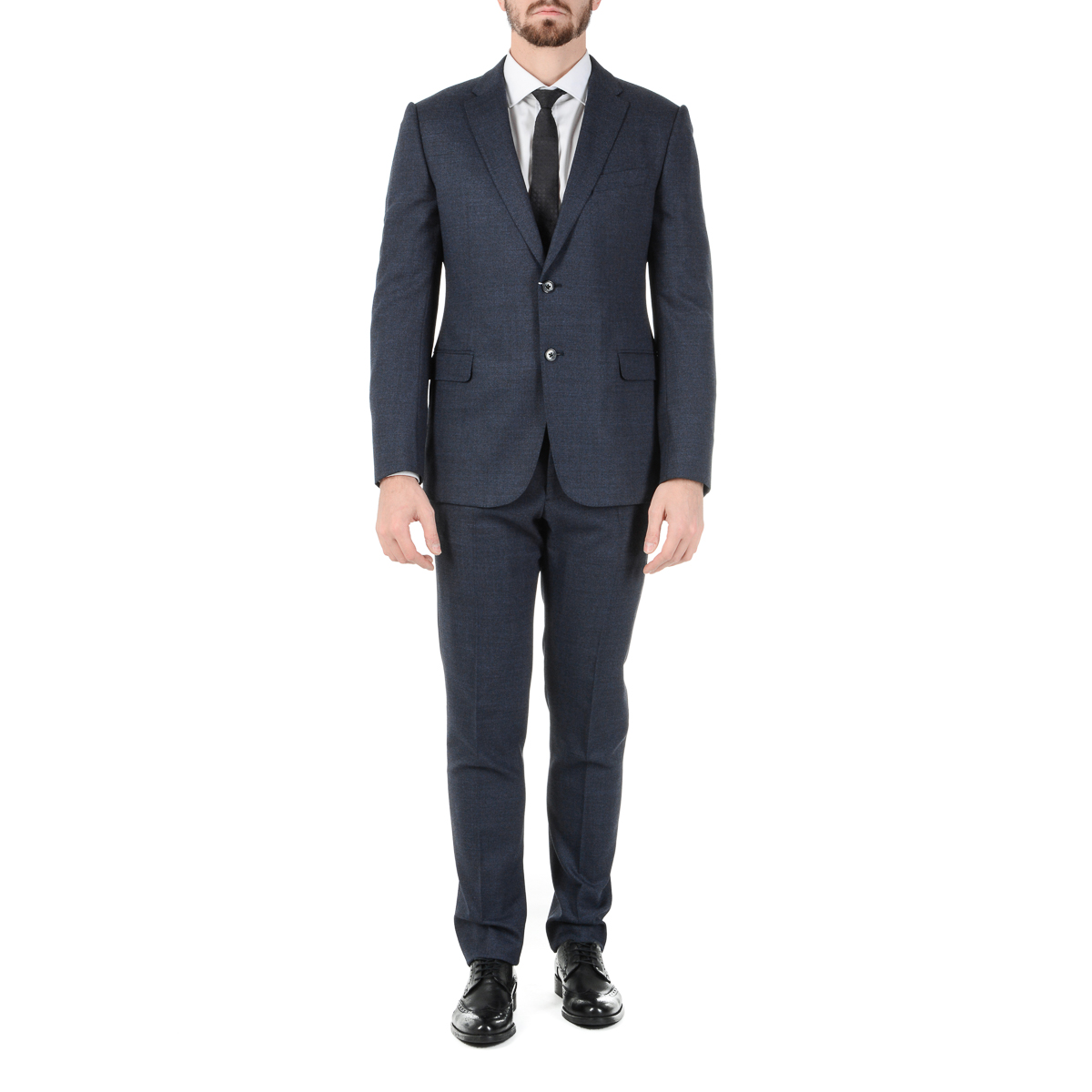 Armani Collezioni Mens Suit Dark Blue
