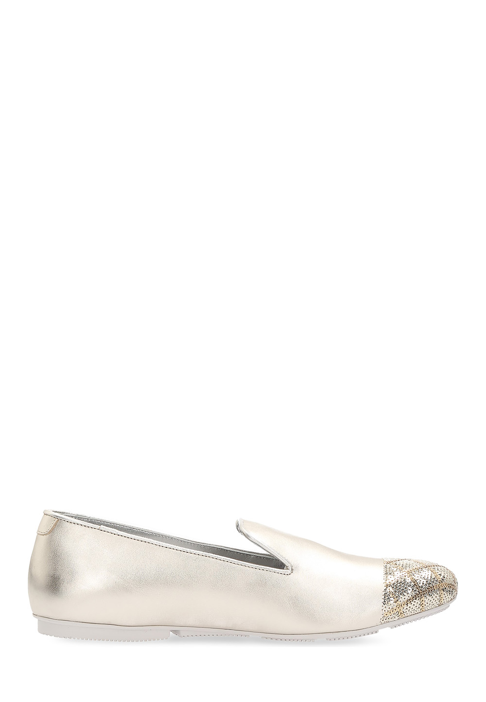 Mocasines Hogan para mujer dorados HXW1440N010SSV0B202