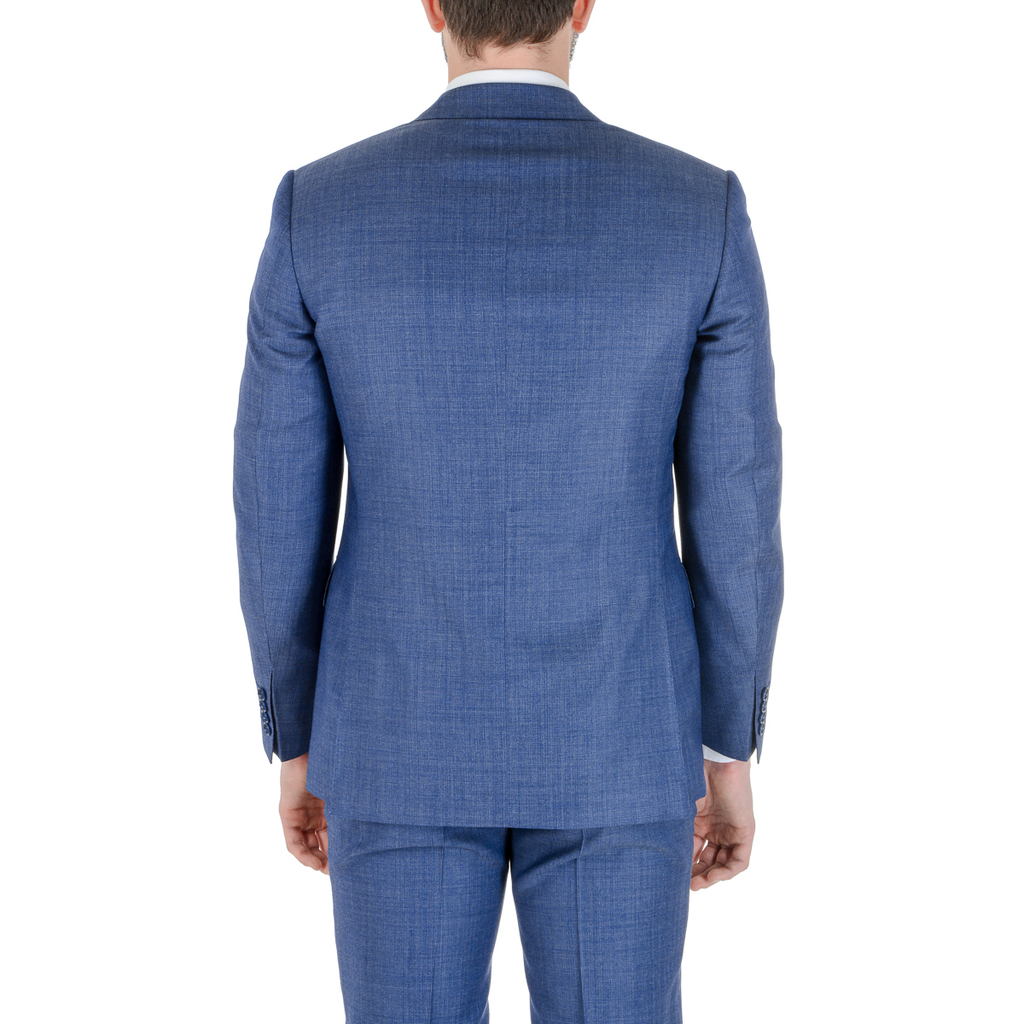 Canali Mens Suit Long Sleeves Blue