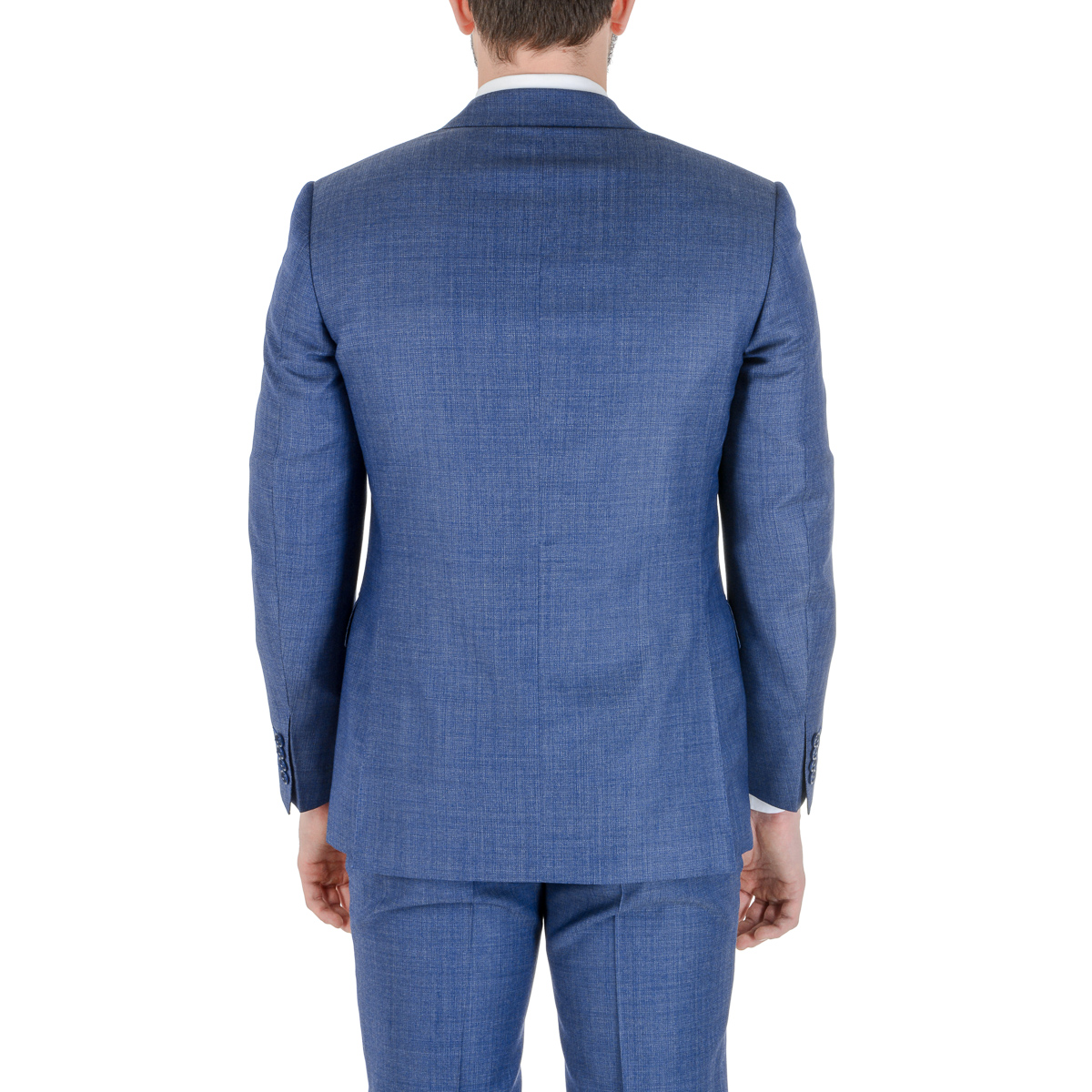 Canali Mens Suit Long Sleeves Blue