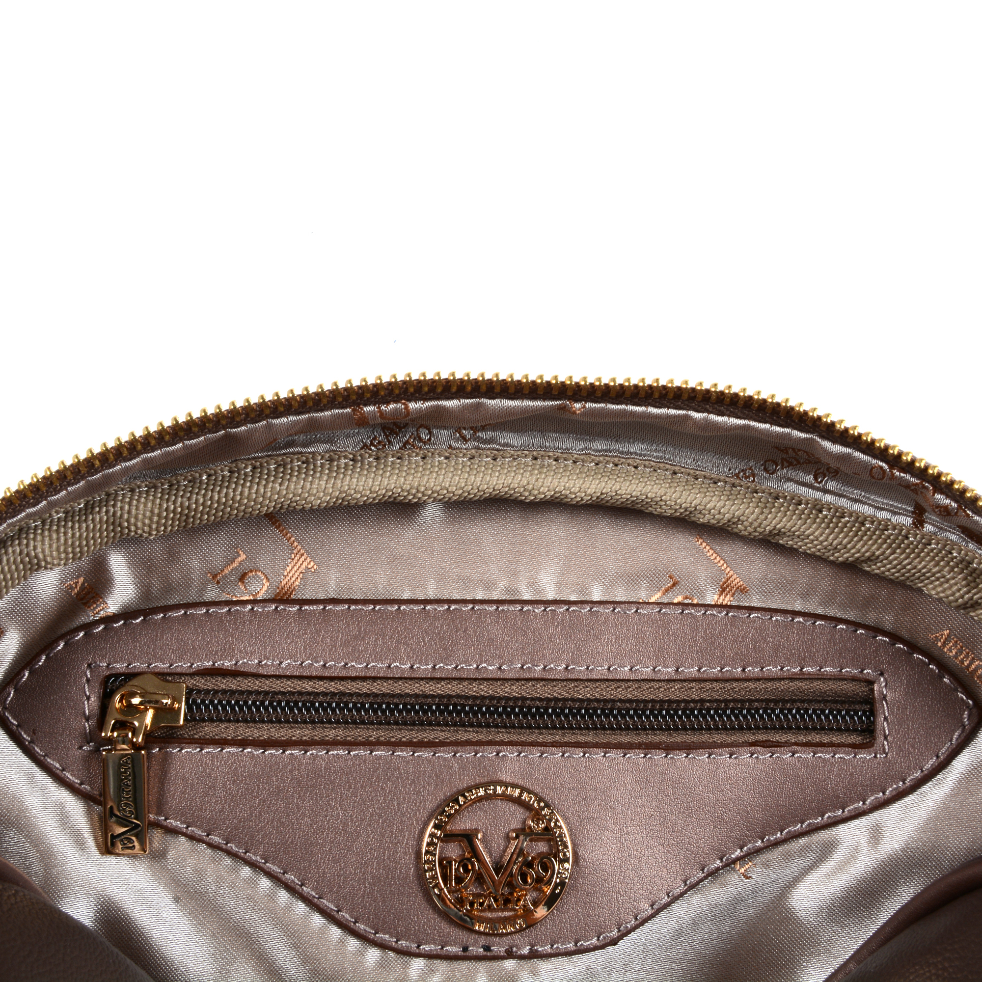 V 1969 Italia Womens Handbag Bronze MALTA