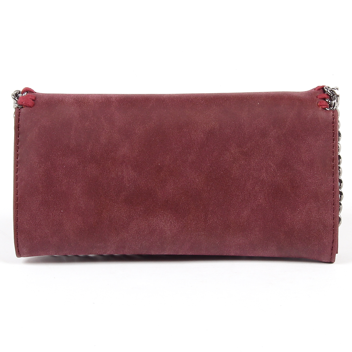 V 1969 Italia Monedero de mujer rojo oscuro VENUS