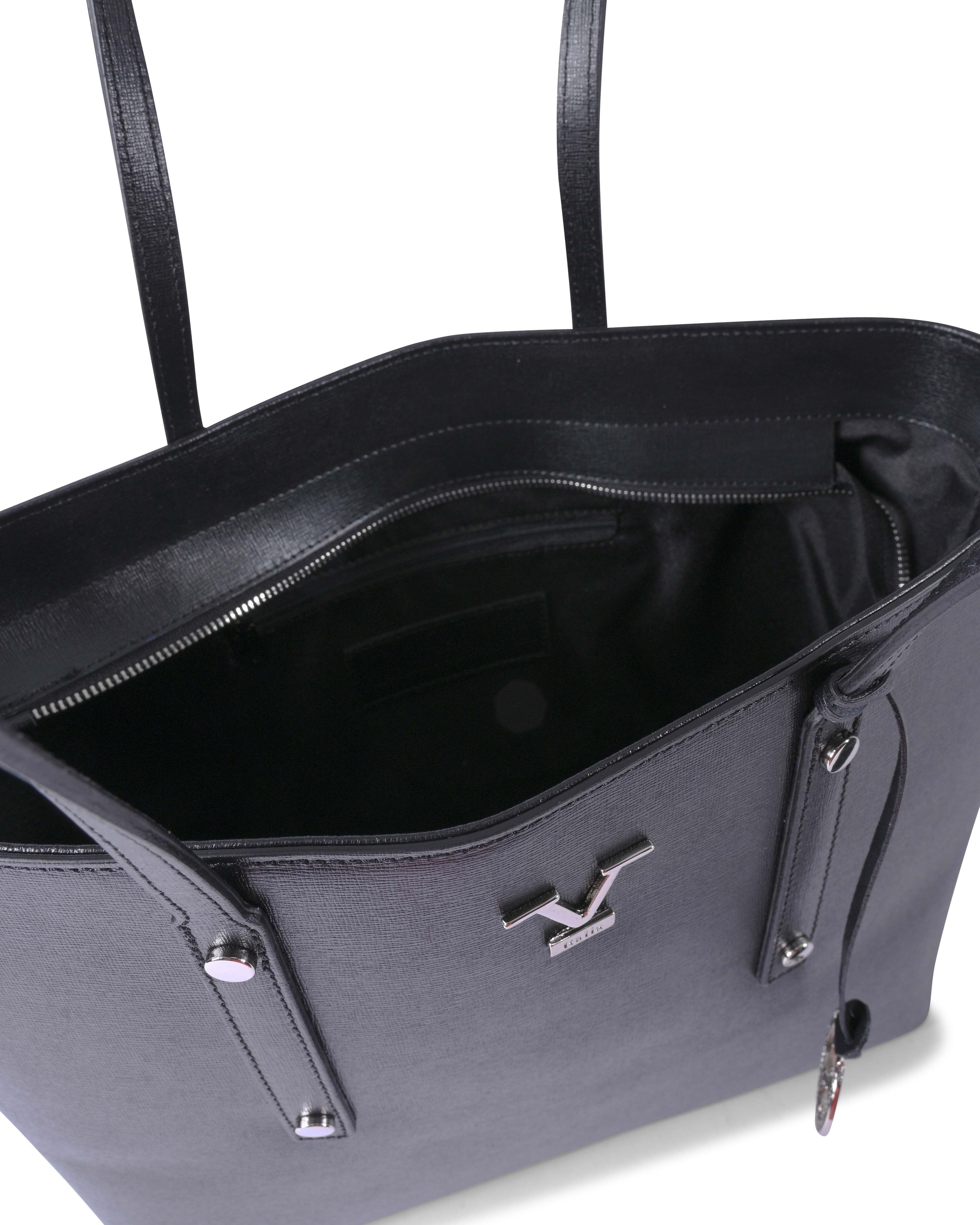 Bolso Mujer V Italia CB1070 SAFFIANO NERO