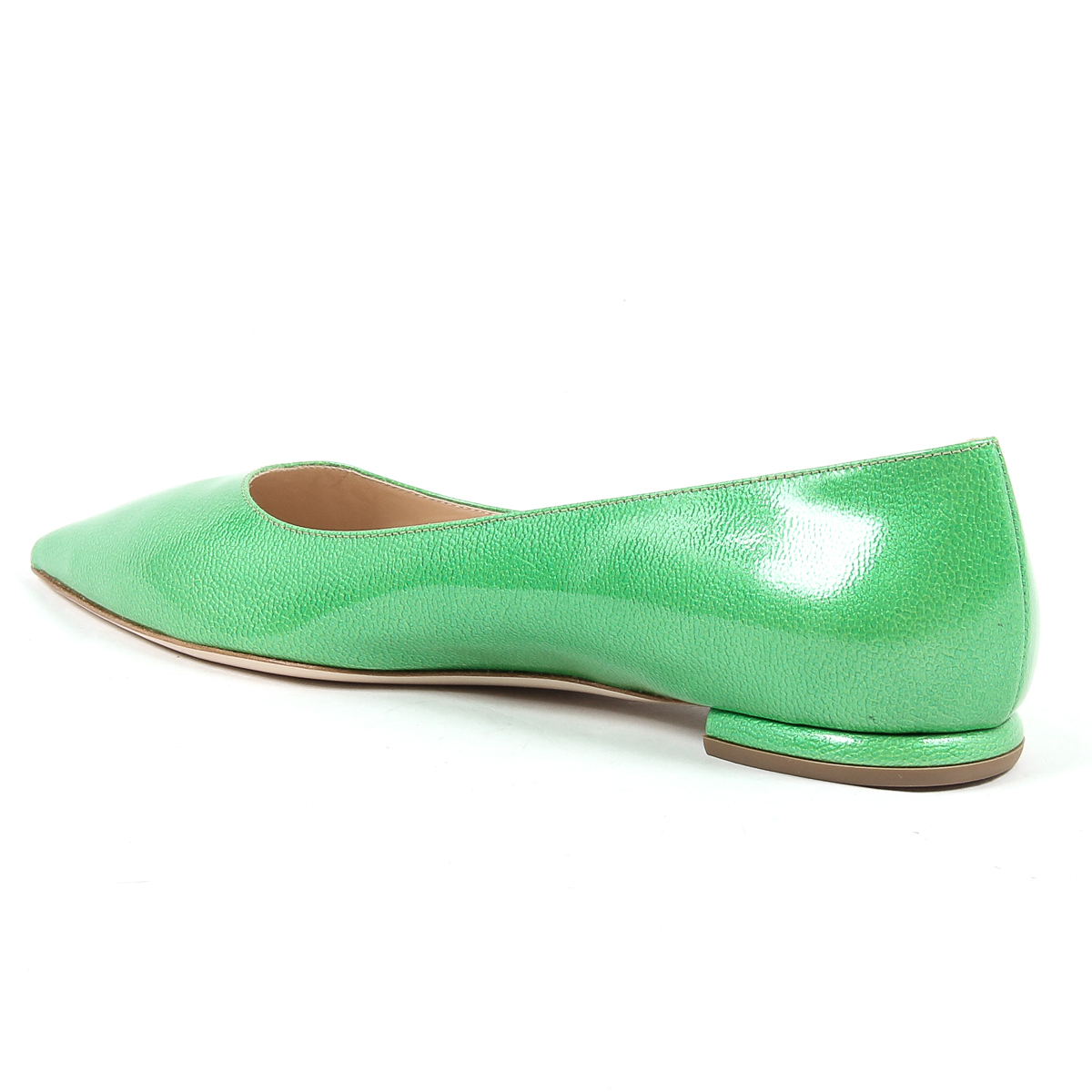 V 1969 Italia Womens Ballerina Green CHIARA
