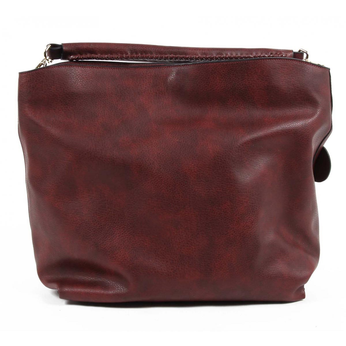 Bolso de mano para mujer V 1969 Italia VE06 ROJO CLARET