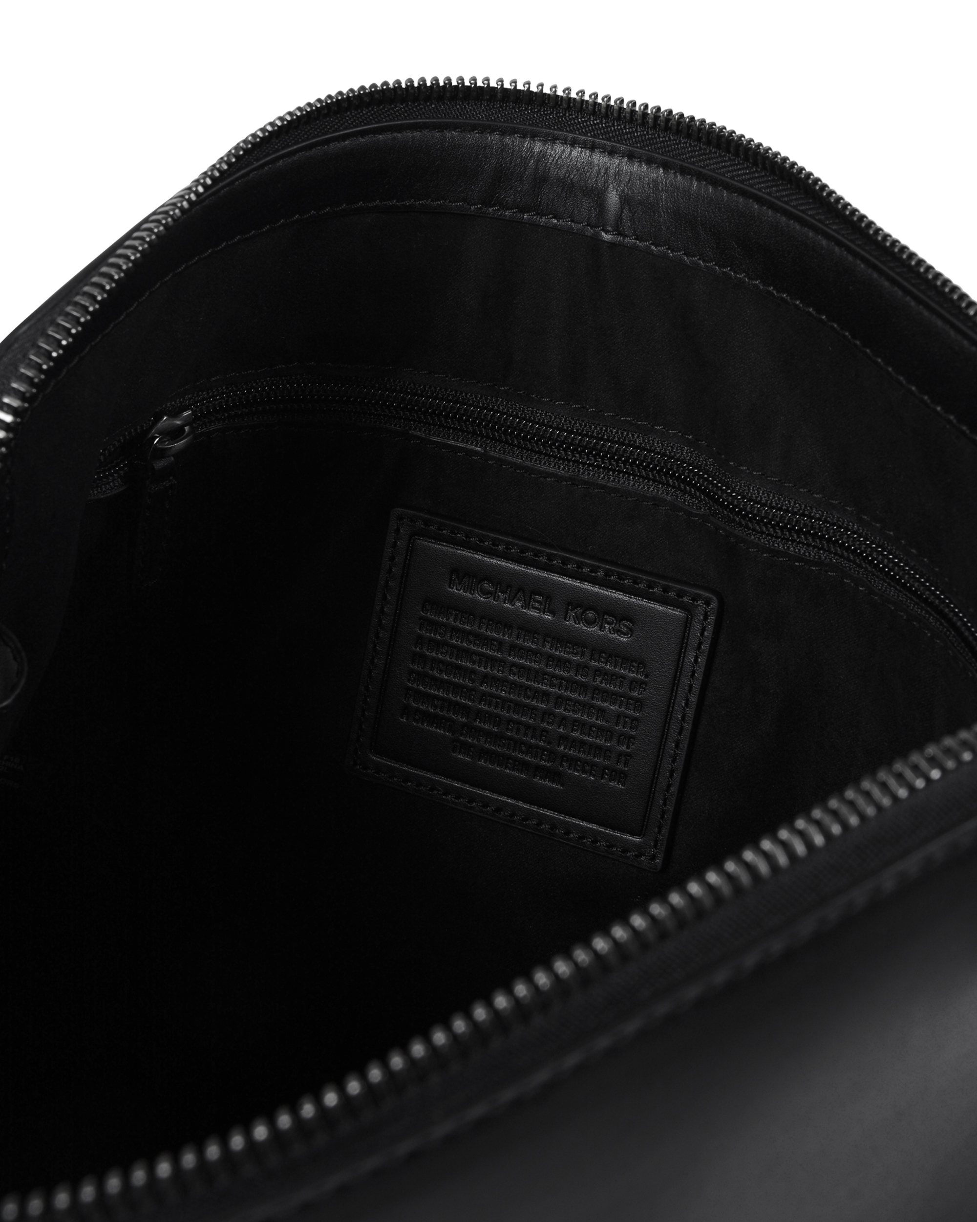 Portadocumentos Michael Kors para hombre 39F8LHYU2L NEGRO