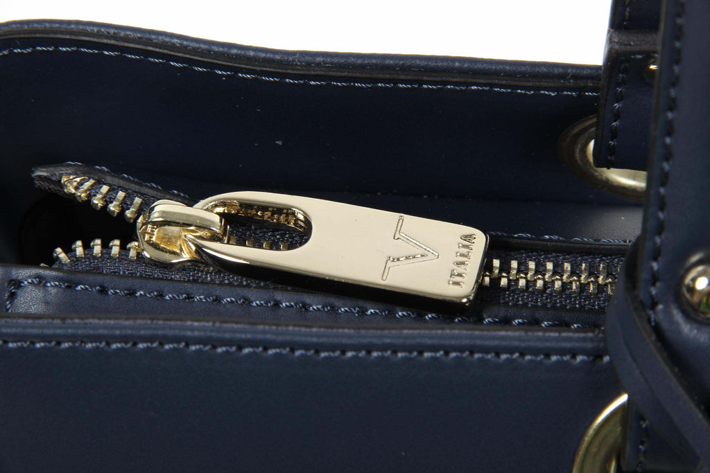 Bolso de mano para mujer V 1969 Italia V009 RUGA BLU