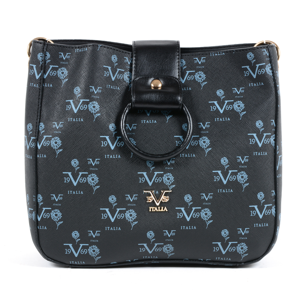 V 1969 Italia Womens Handbag Black TRIPOLI