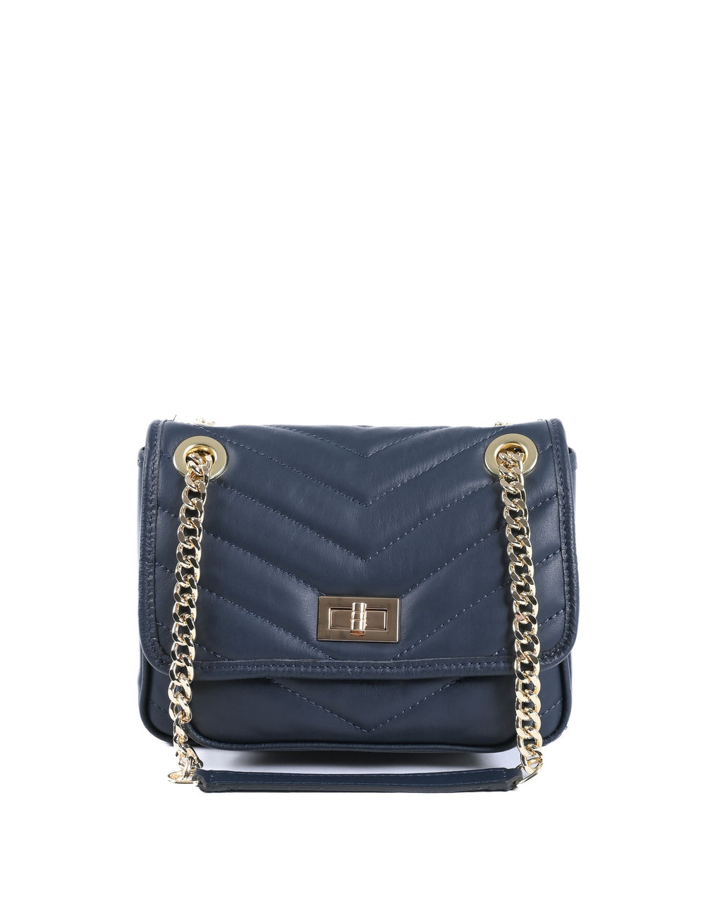 Bolso de mano para mujer V Italia 10507 AZUL SALVAJE MARINO