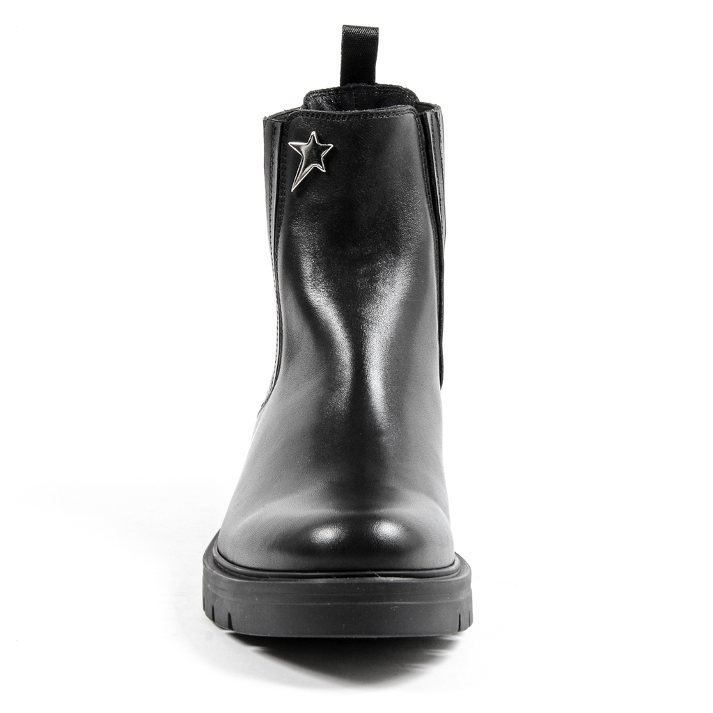 Andrew Charles Womens Ankle Boot Black HAYLEY