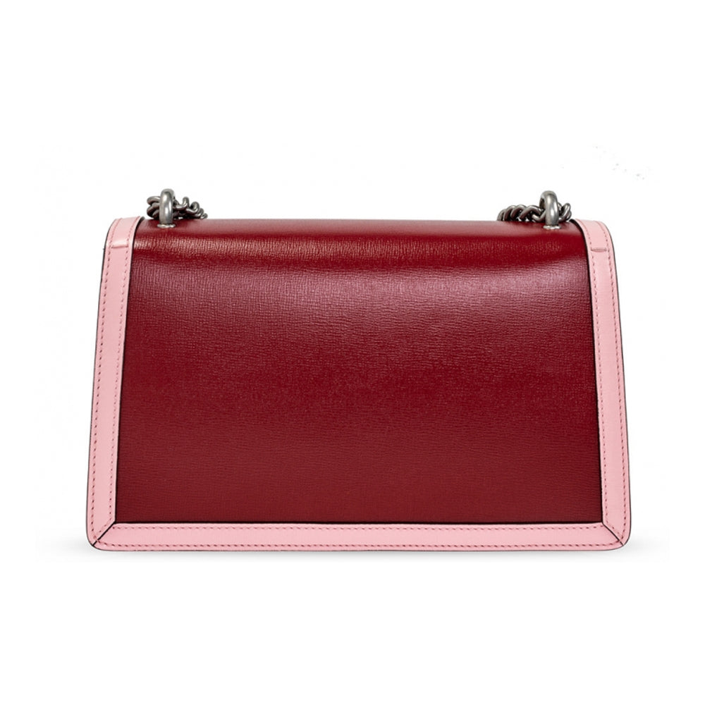 Bolso de hombro Gucci Azalea Dionysus rosa y rojo
