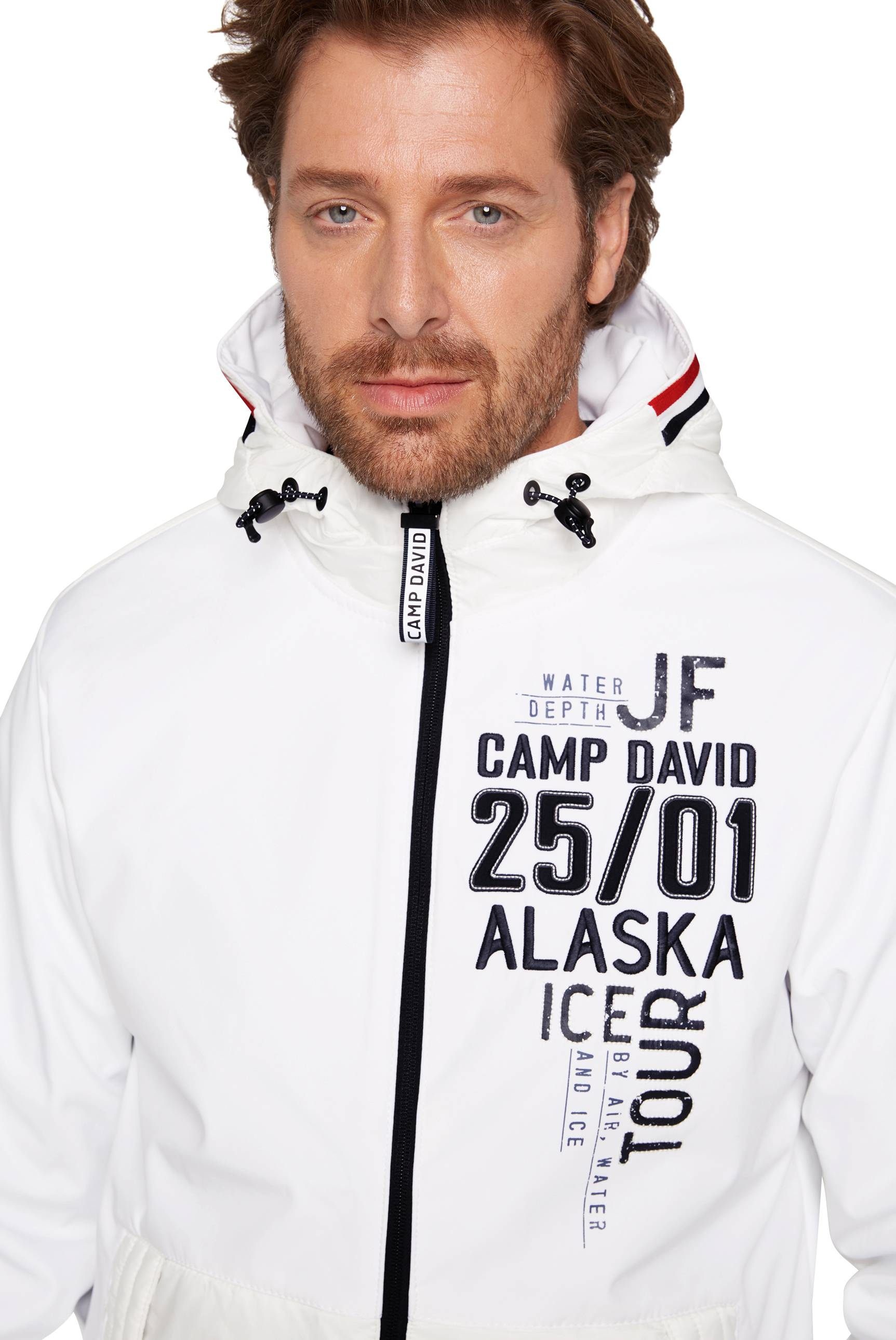Camp David Chaqueta softshell para hombre