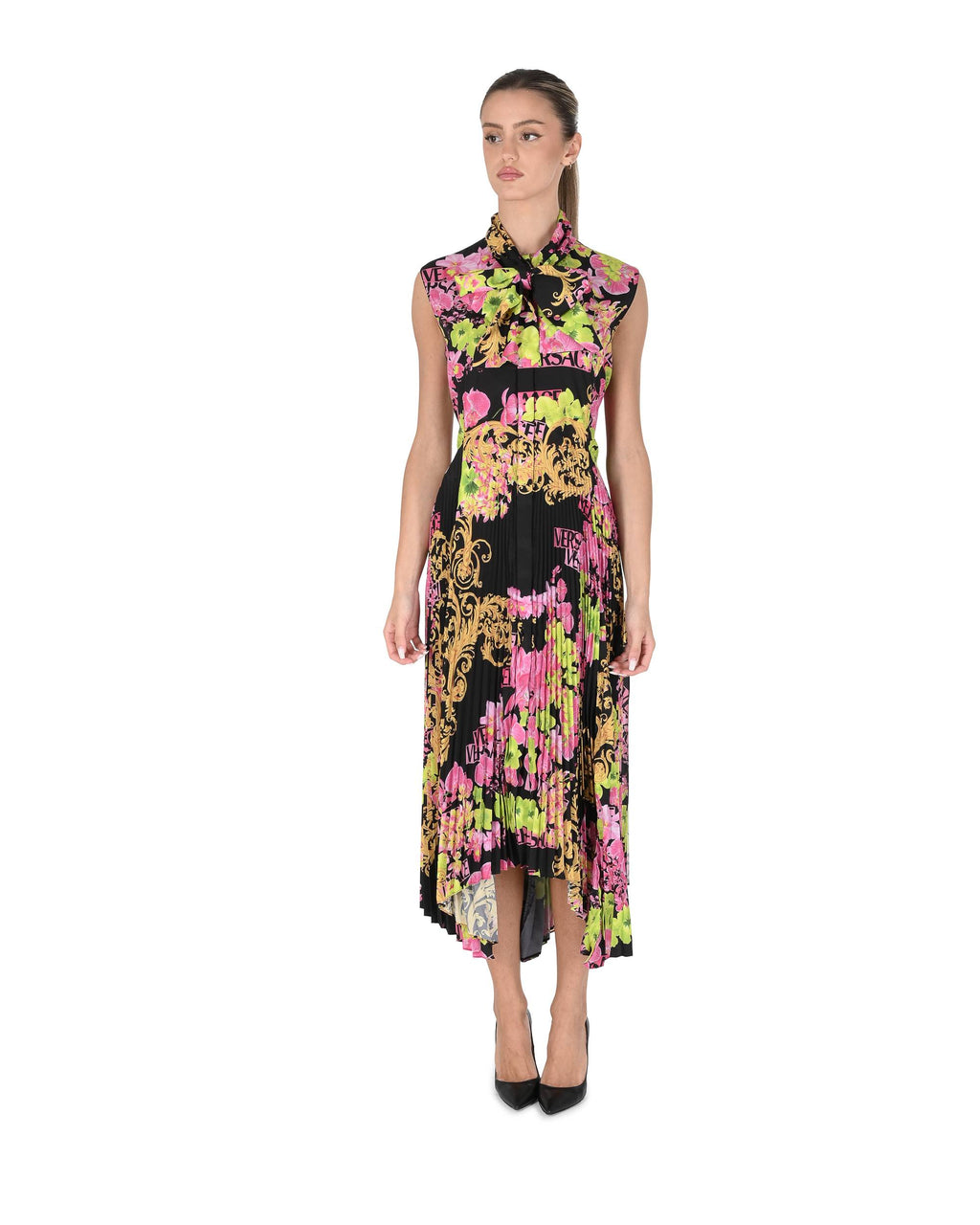 Versace Womens Dress 10091491A06641.5B100 8P2