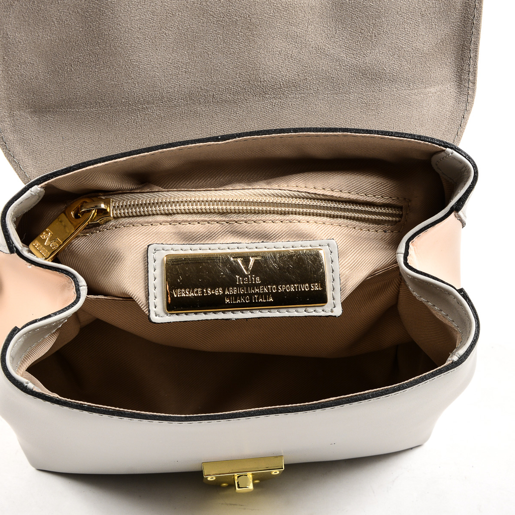V 1969 Italia Womens Handbag Grey LAOS