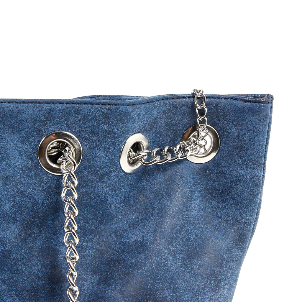 Bolso de mano para mujer Andrew Charles azul oscuro KIARA