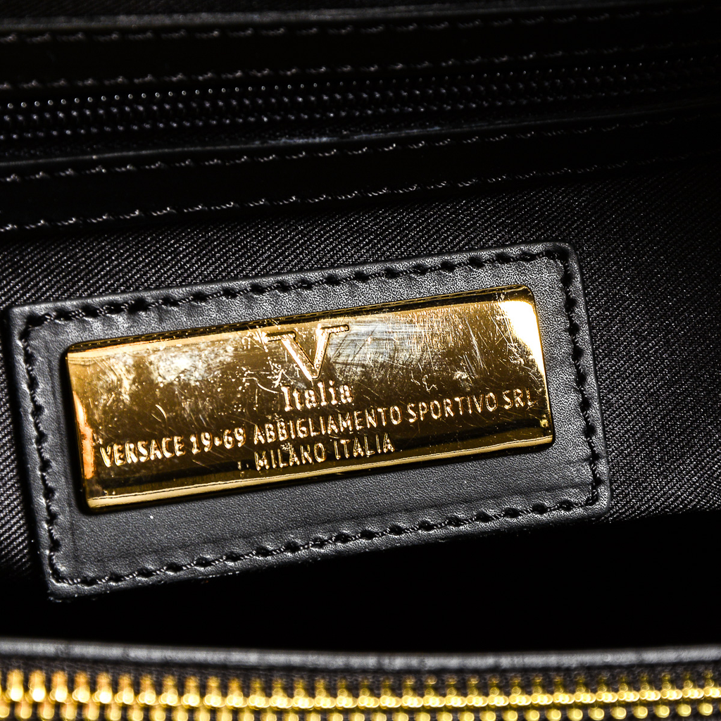 V 1969 Italia Womens Handbag Black CRETA