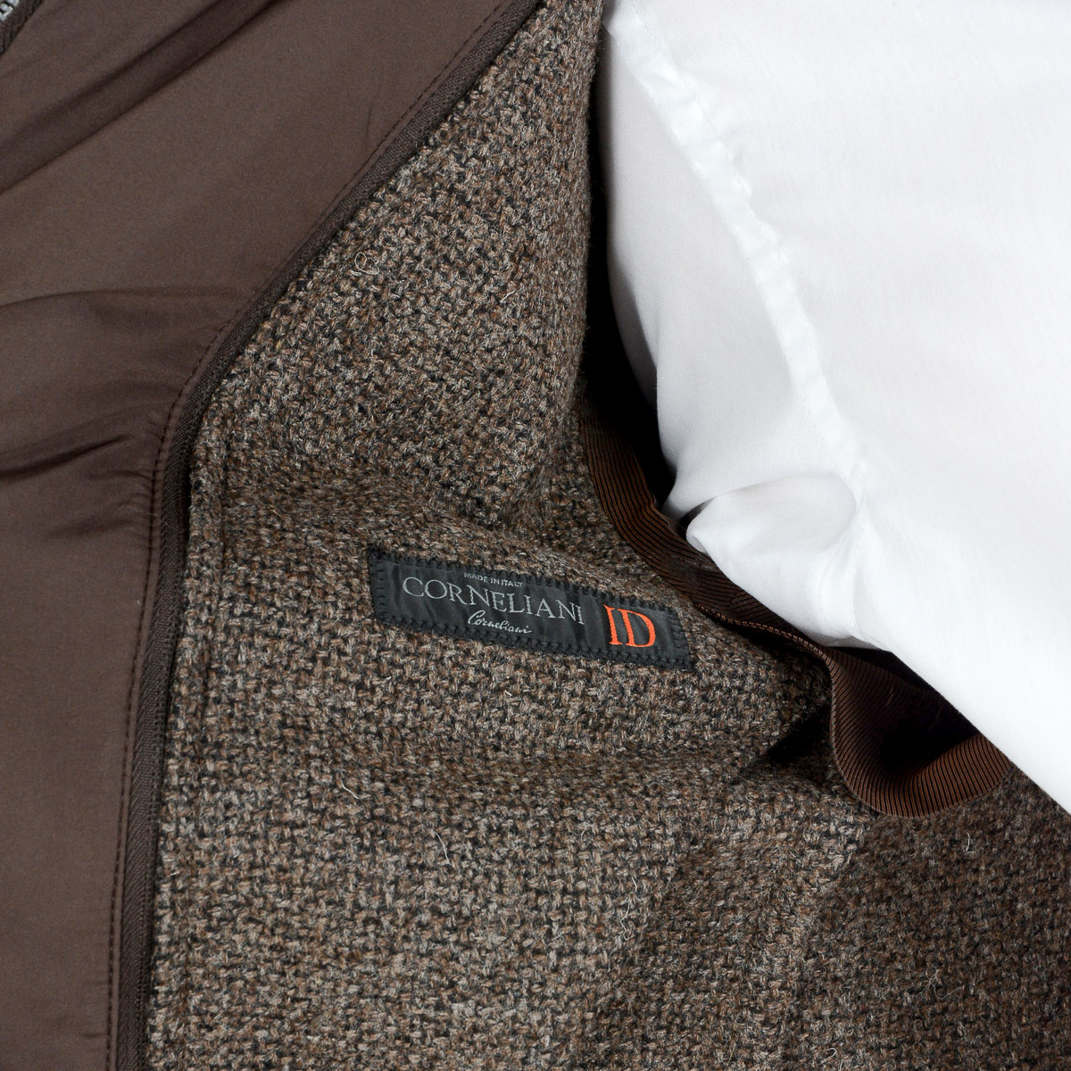 Corneliani Mens Jacket Long Sleeves Grey