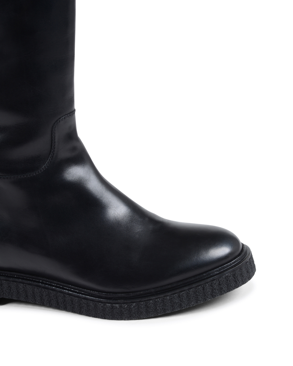 Fratelli Rossetti Womens High Boot Black 75396 VELVETY NERO