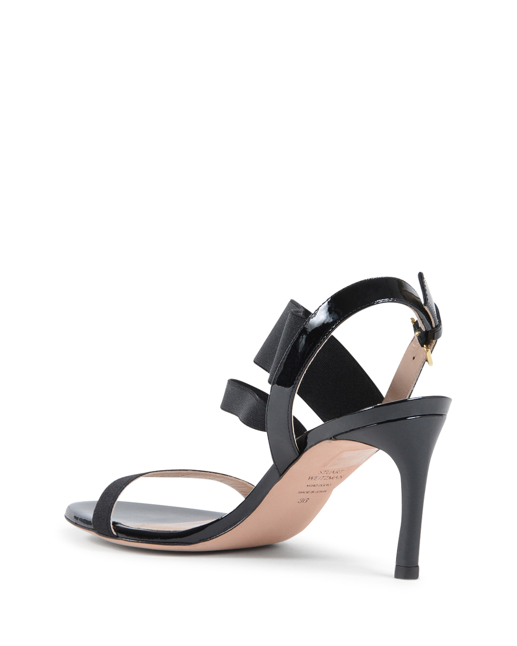 Stuart Weitzman Sandalia para mujer negra ADRIENNE