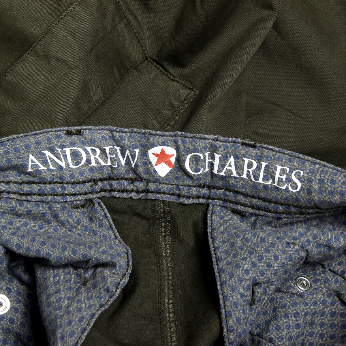Pantalones cortos Andrew Charles para hombre verde JAKO