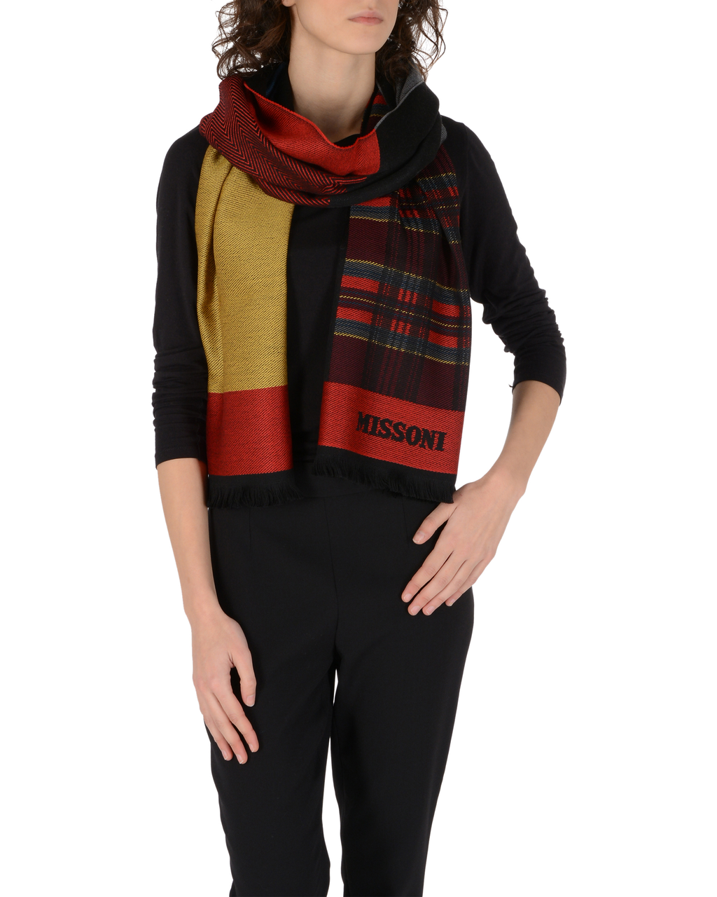 Bufanda Missoni para mujer multicolor SC30WOP09710001
