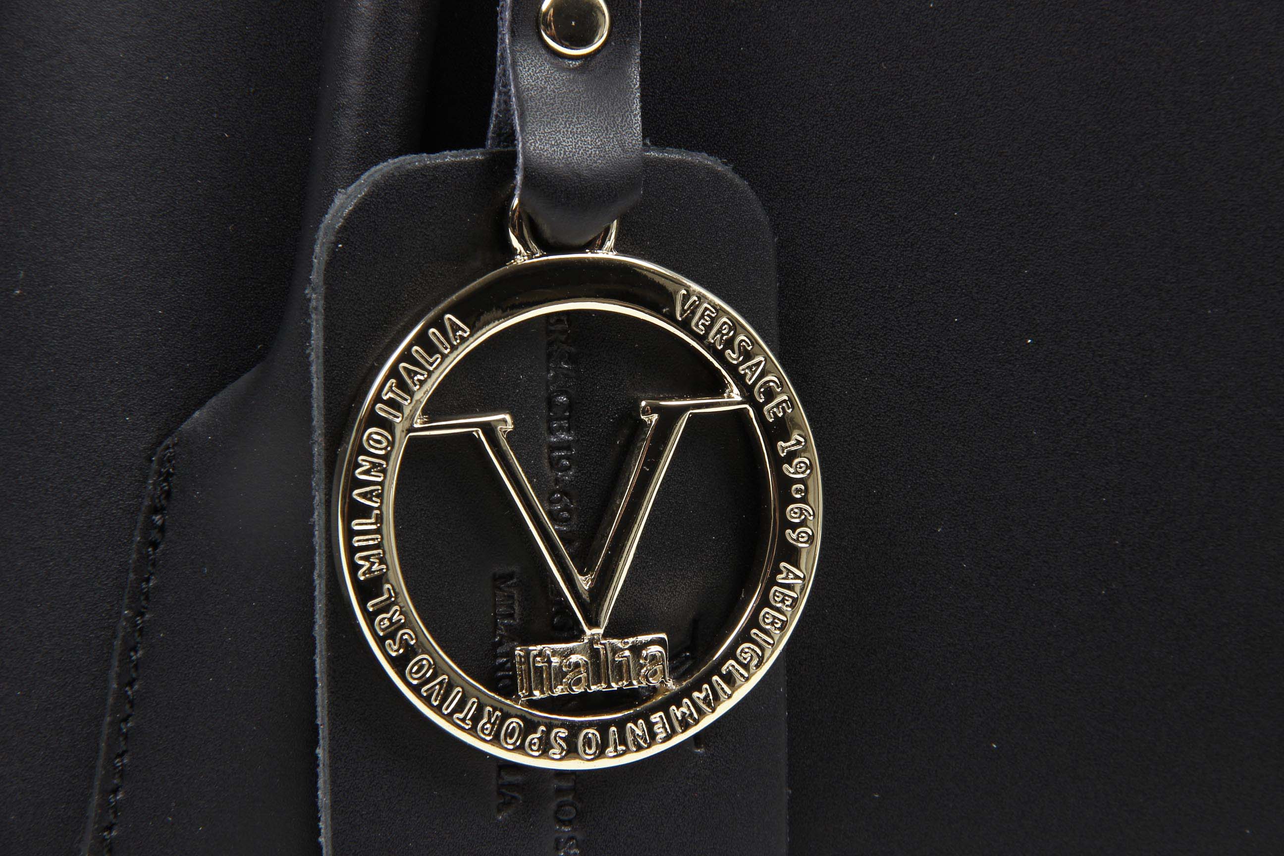Bolso Mujer V 1969 Italia V020 RUGA NERO
