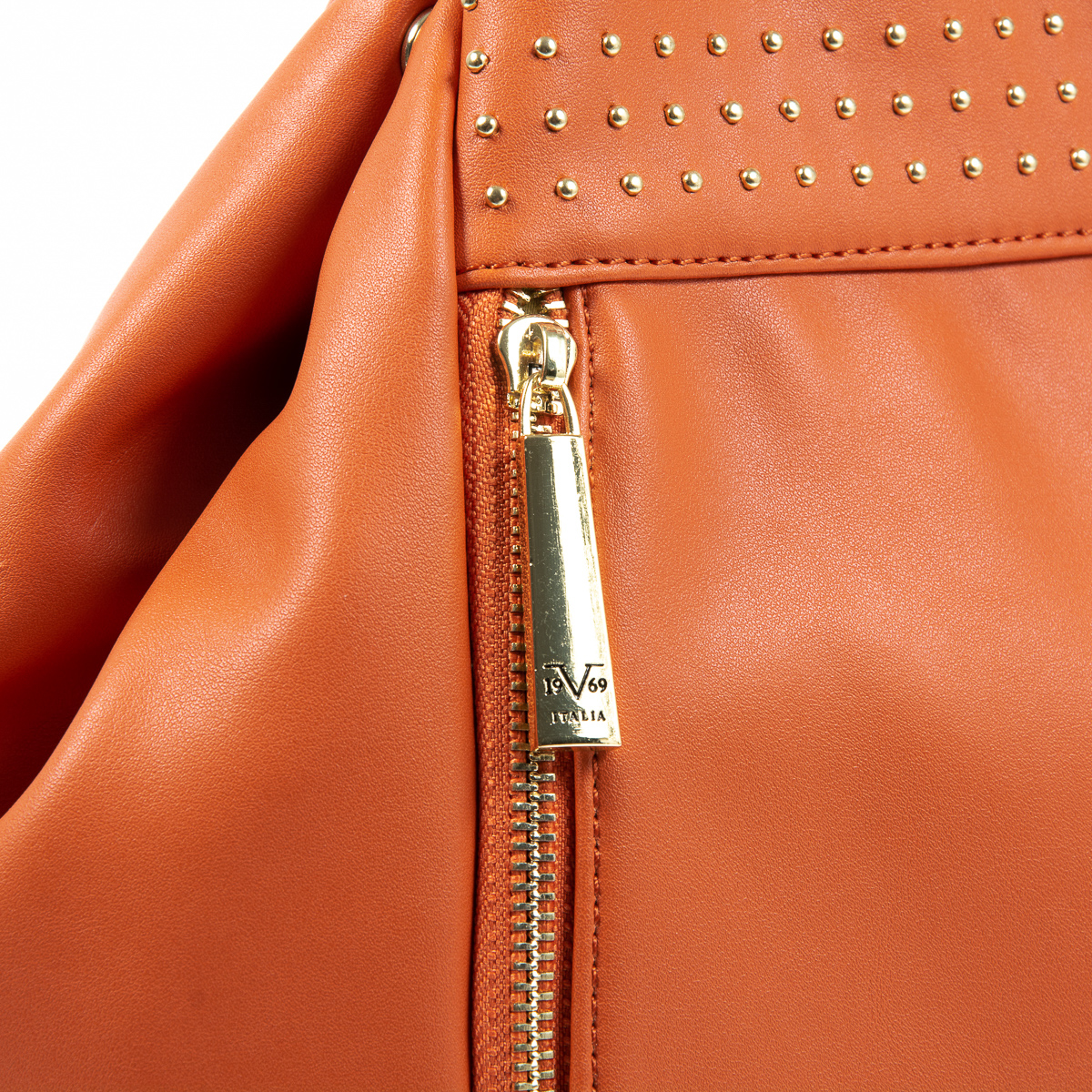 Bolso de mano para mujer V 1969 Italia naranja OLIVIA