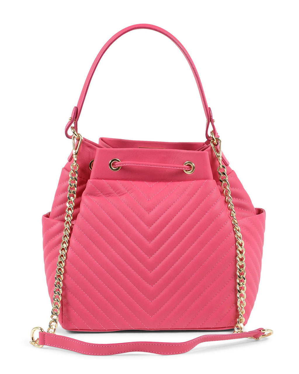 Bolso satchel para mujer V Italia fucsia BH10272 52 SAUVAGE FUXIA