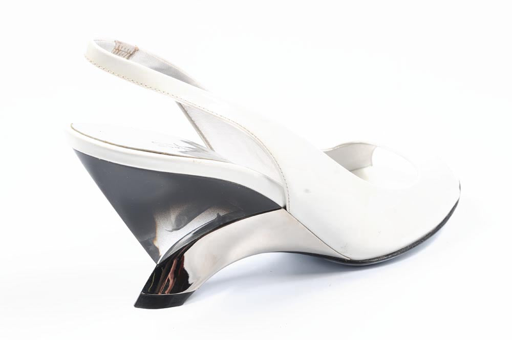 Sandalia mujer Sebastian Milano S3518VY VERNICE BIANCA