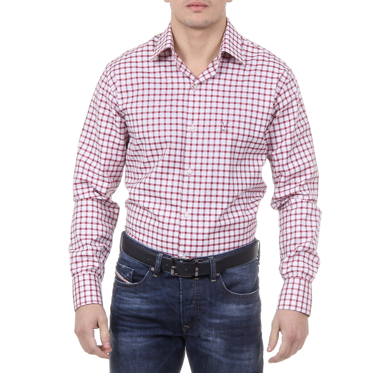 Camisa de cuello clásico para hombre V 1969 Italia 377 ART. 226
