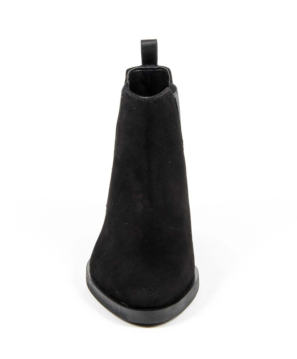 Botín Mujer V 1969 Italia B1578 CAMOSCIO NERO