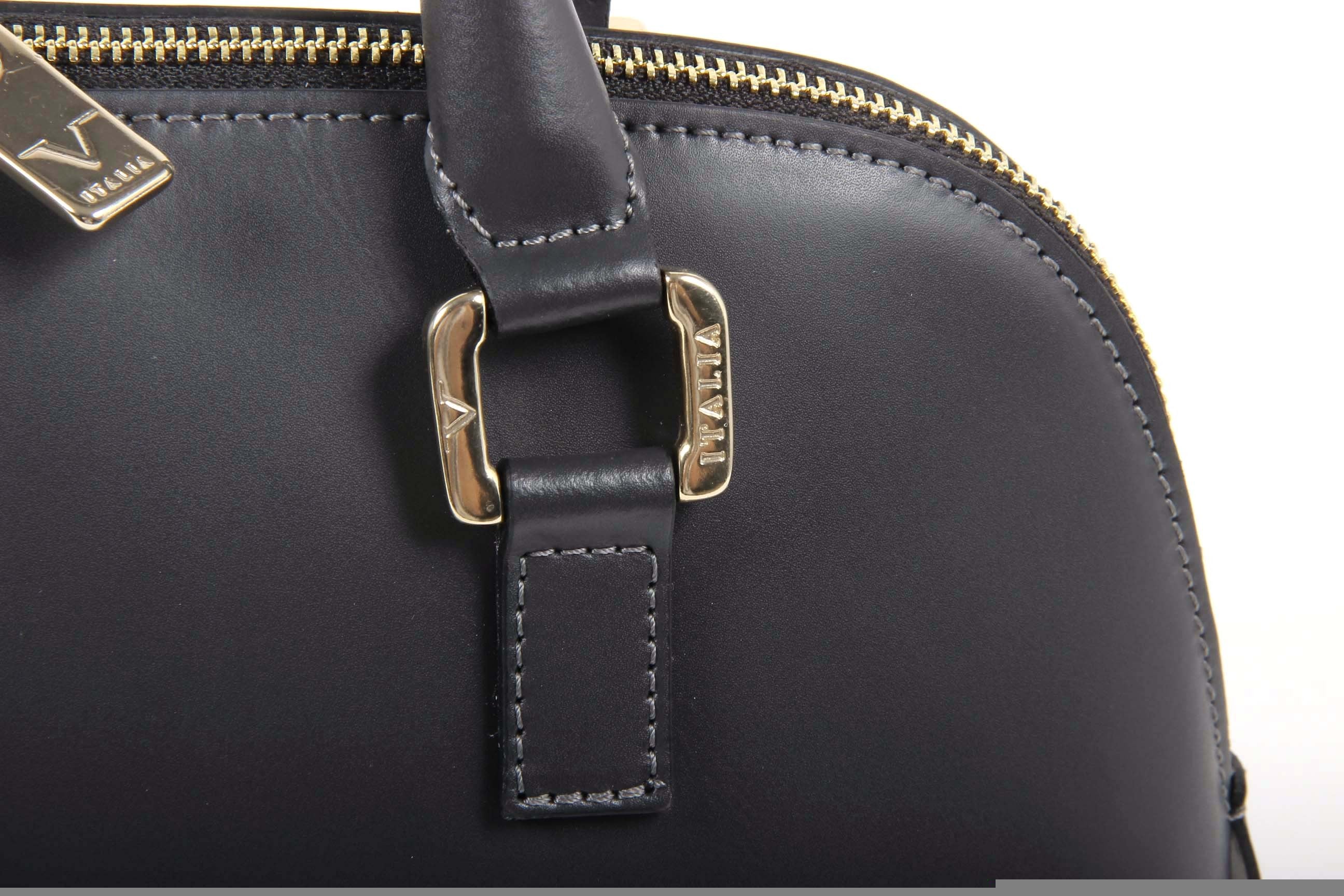 Bolso de mano para mujer V 1969 Italia C151-52 RUGA LAVAGNA
