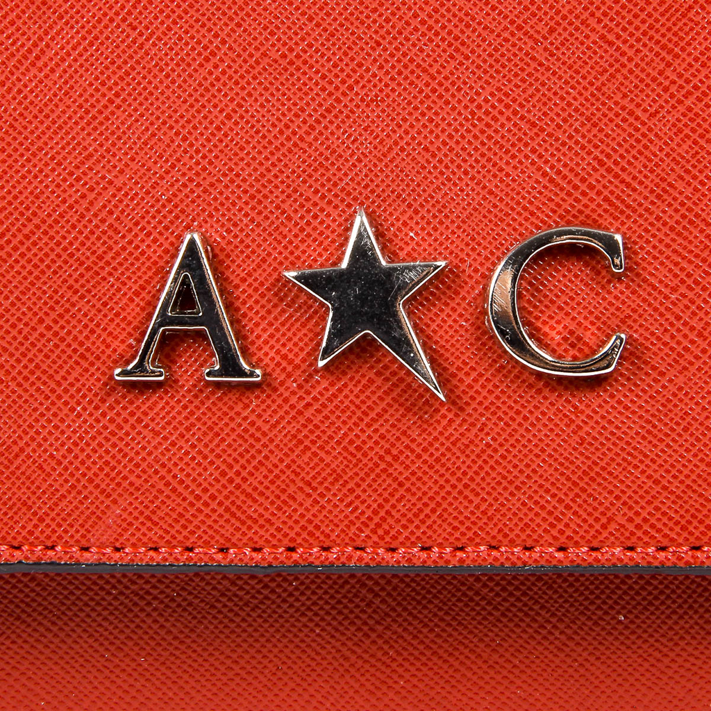 Andrew Charles Womens Handbag Red VERA