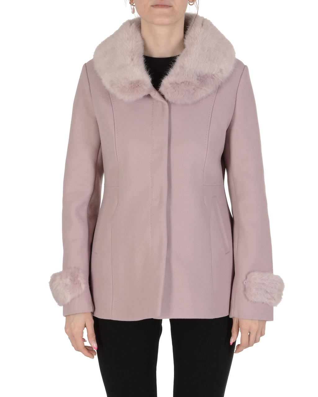 19V69 Italia Abrigo de mujer Rosa INO PINK