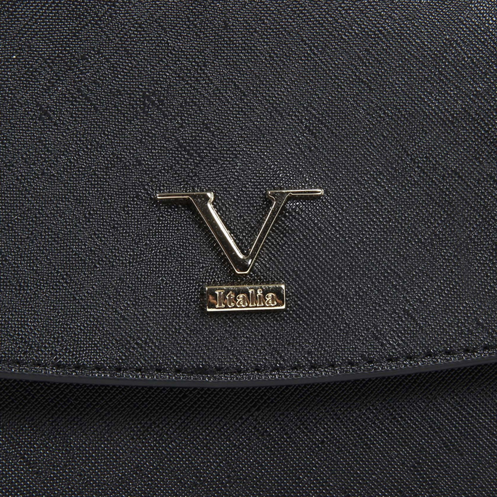 Bolso de mano para mujer V 1969 Italia VE09 NEGRO