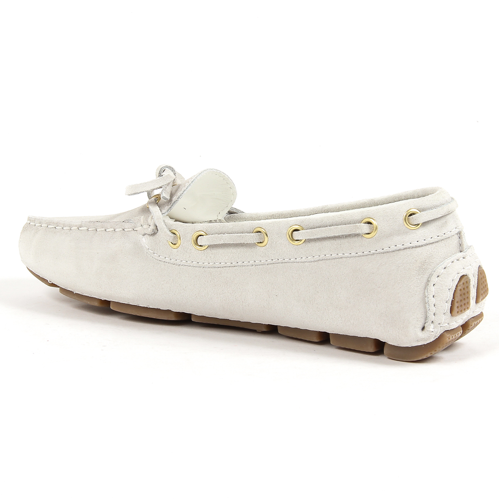 Mocasín Andrew Charles para mujer blanco CAMILLA