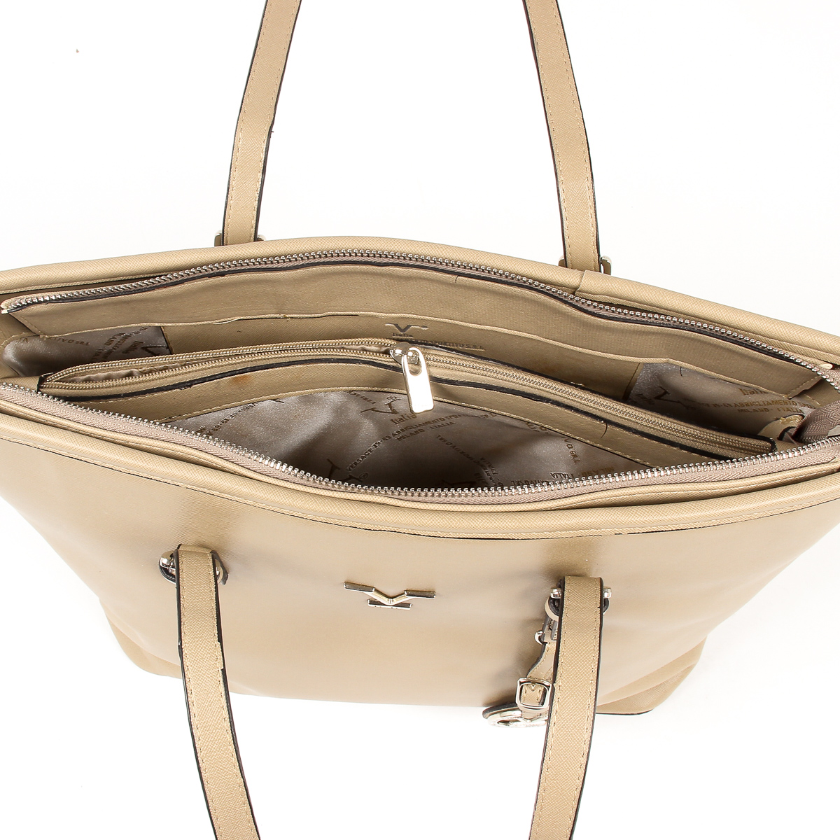 V 1969 Italia Womens Handbag Brown RENTA