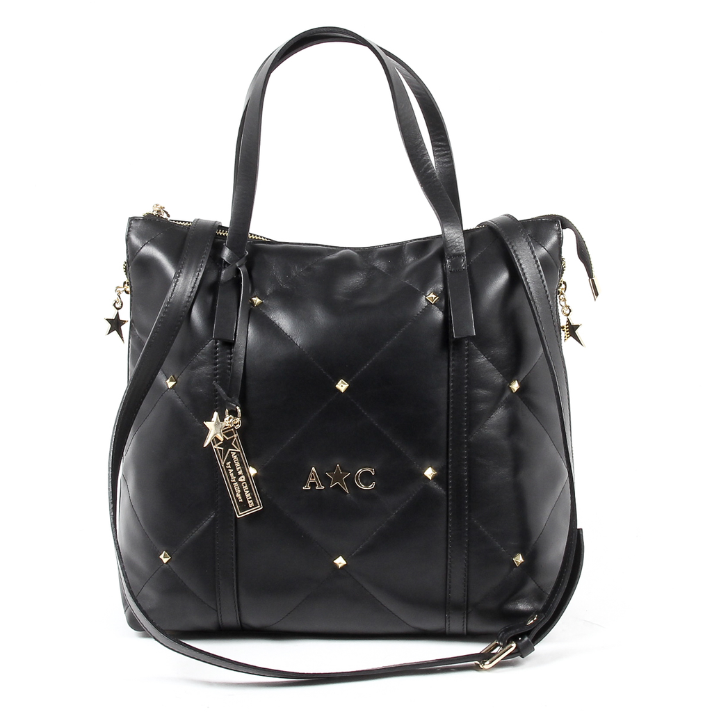 Bolso de mano para mujer Andrew Charles negro YAZMIN