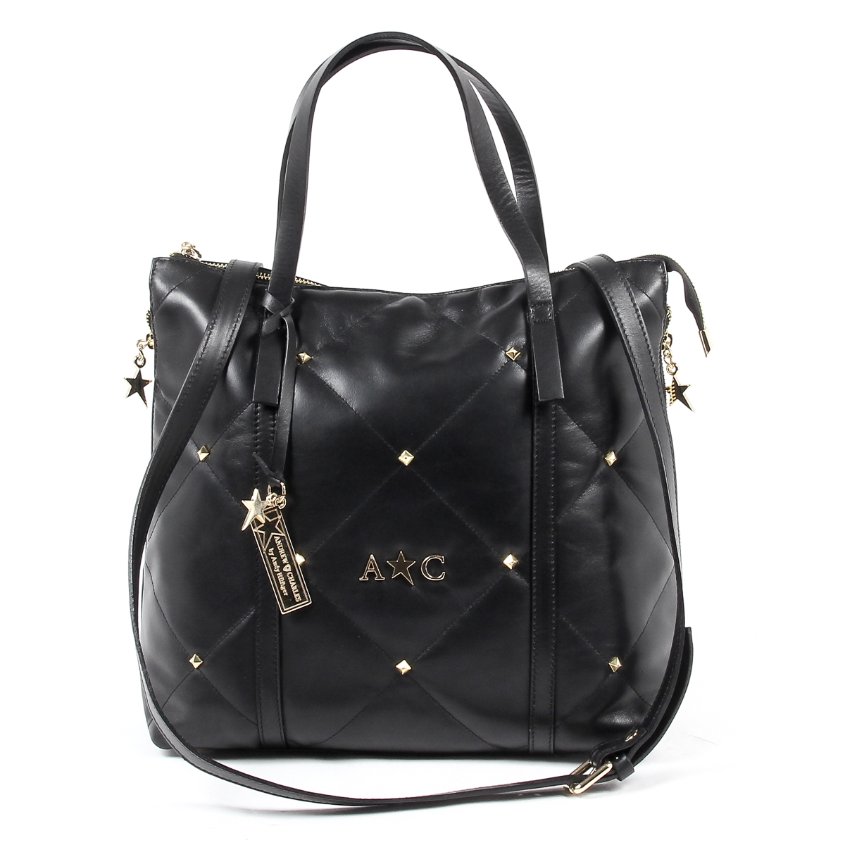 Bolso de mano para mujer Andrew Charles negro YAZMIN