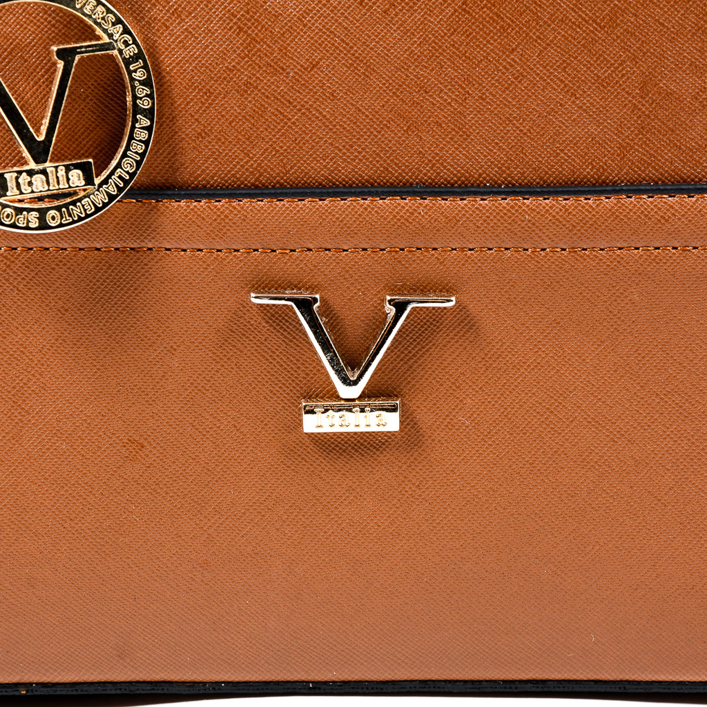 V 1969 Italia Womens Handbag Brown GIL