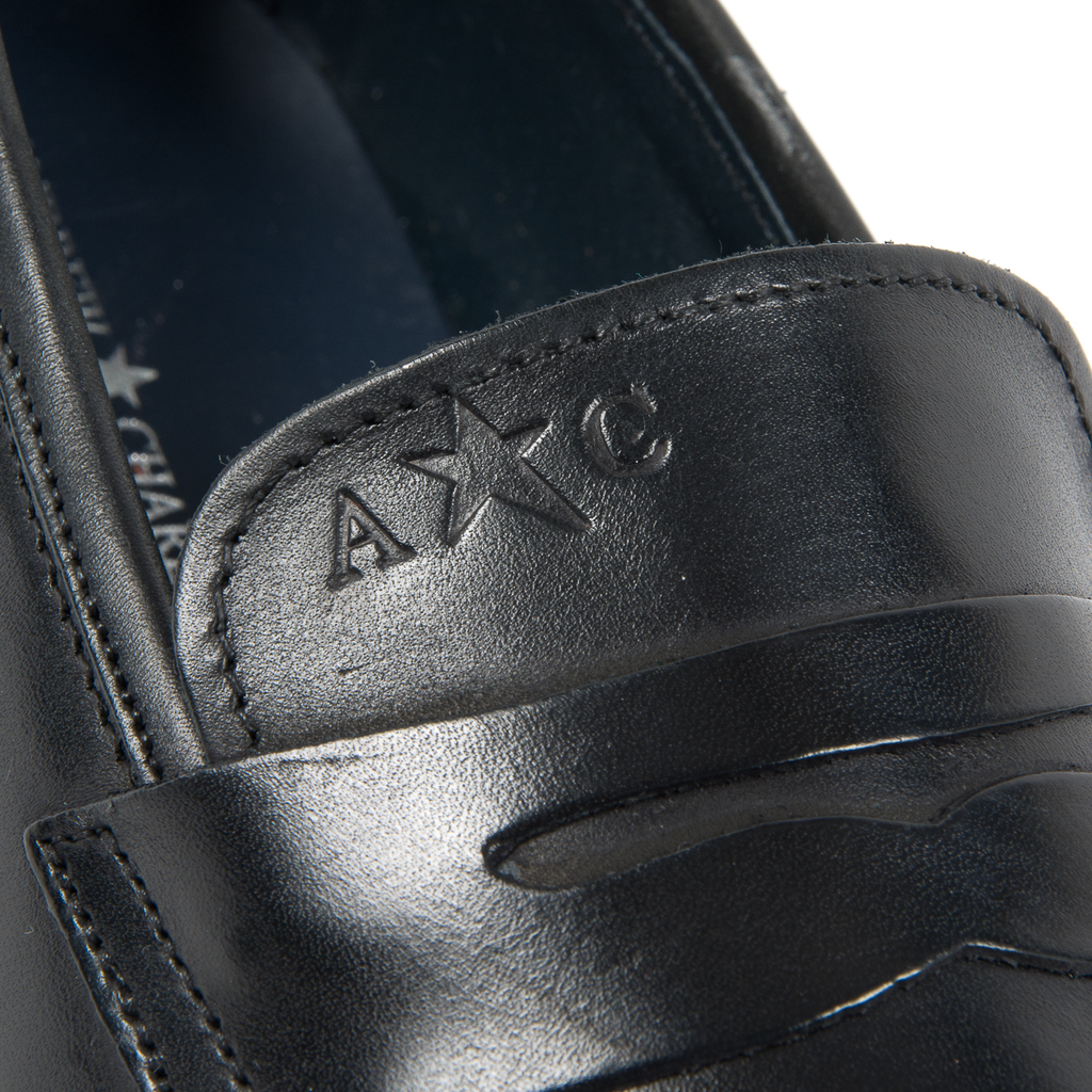Mocasines Andrew Charles para hombre, color negro, SEAN