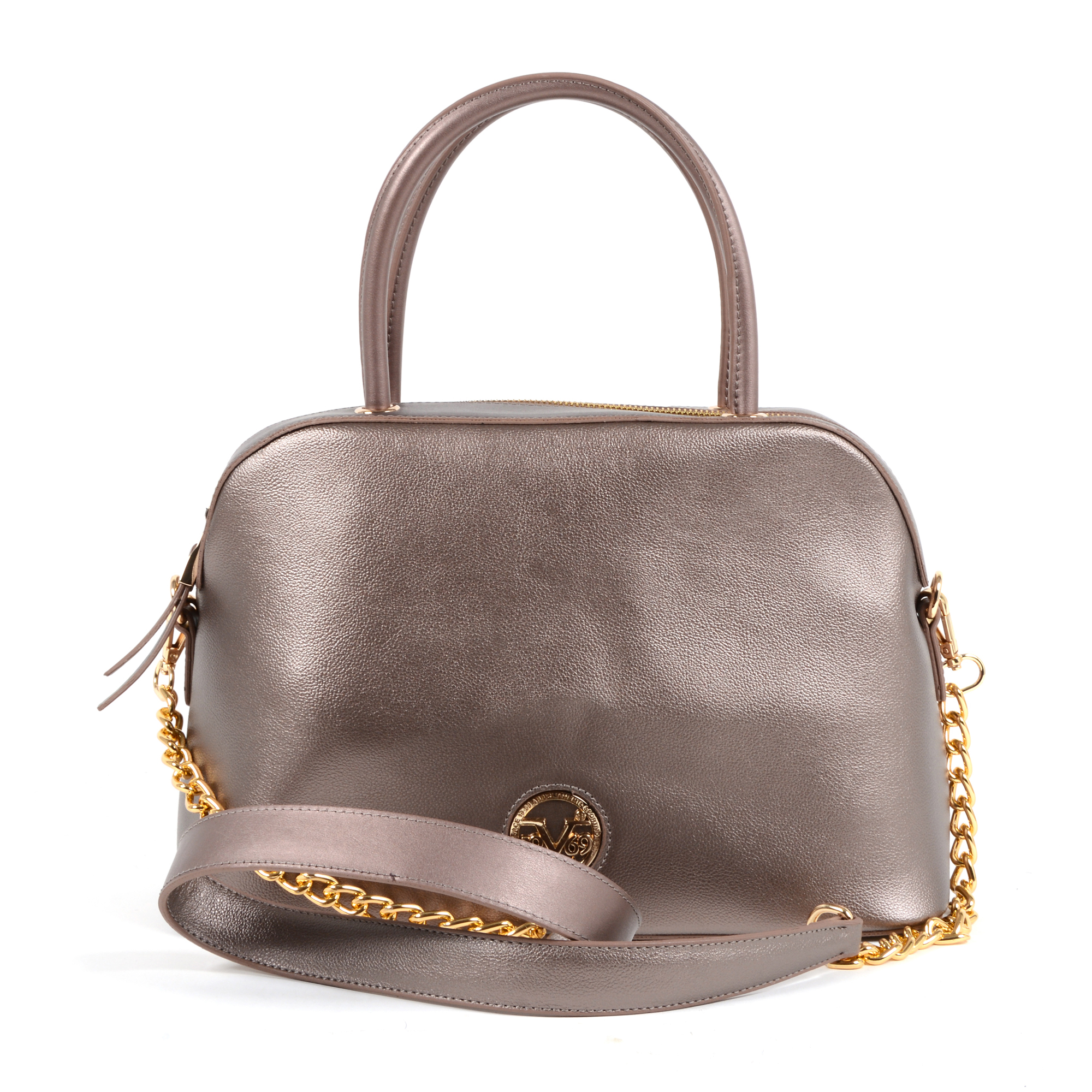V 1969 Italia Womens Handbag Gold TALLIN