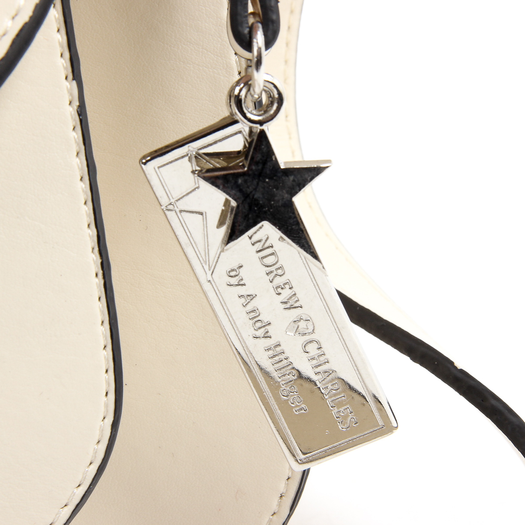 Bolso de mano para mujer Andrew Charles Beige JOURNEY